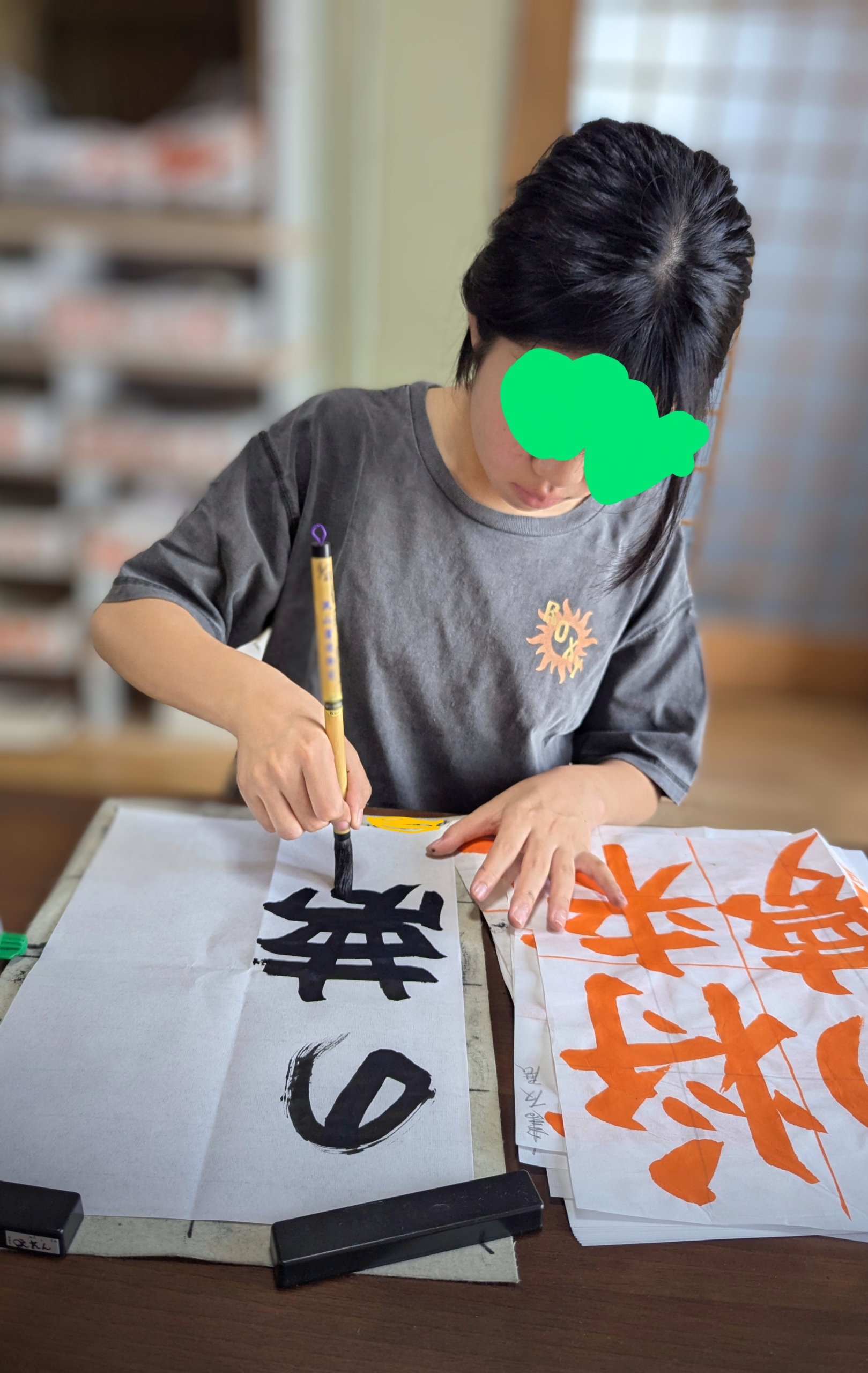 来週からは席書会一本で!