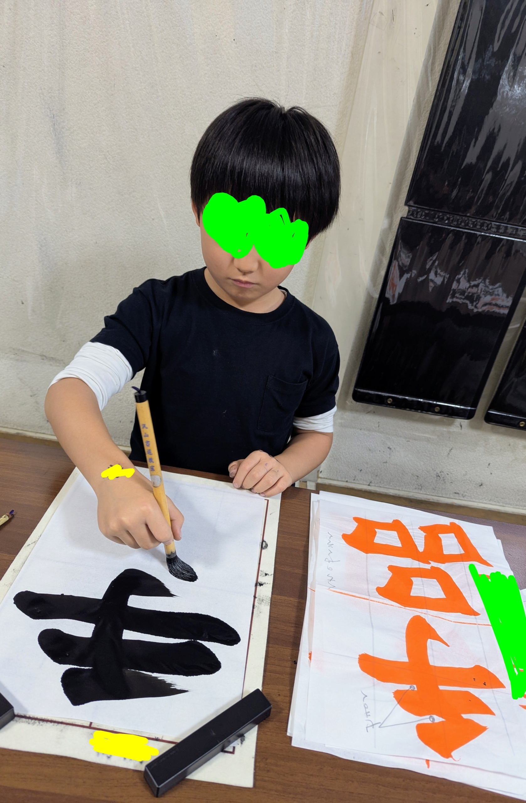 小1小2は、じっくりゆっくり漢字を書いて!!