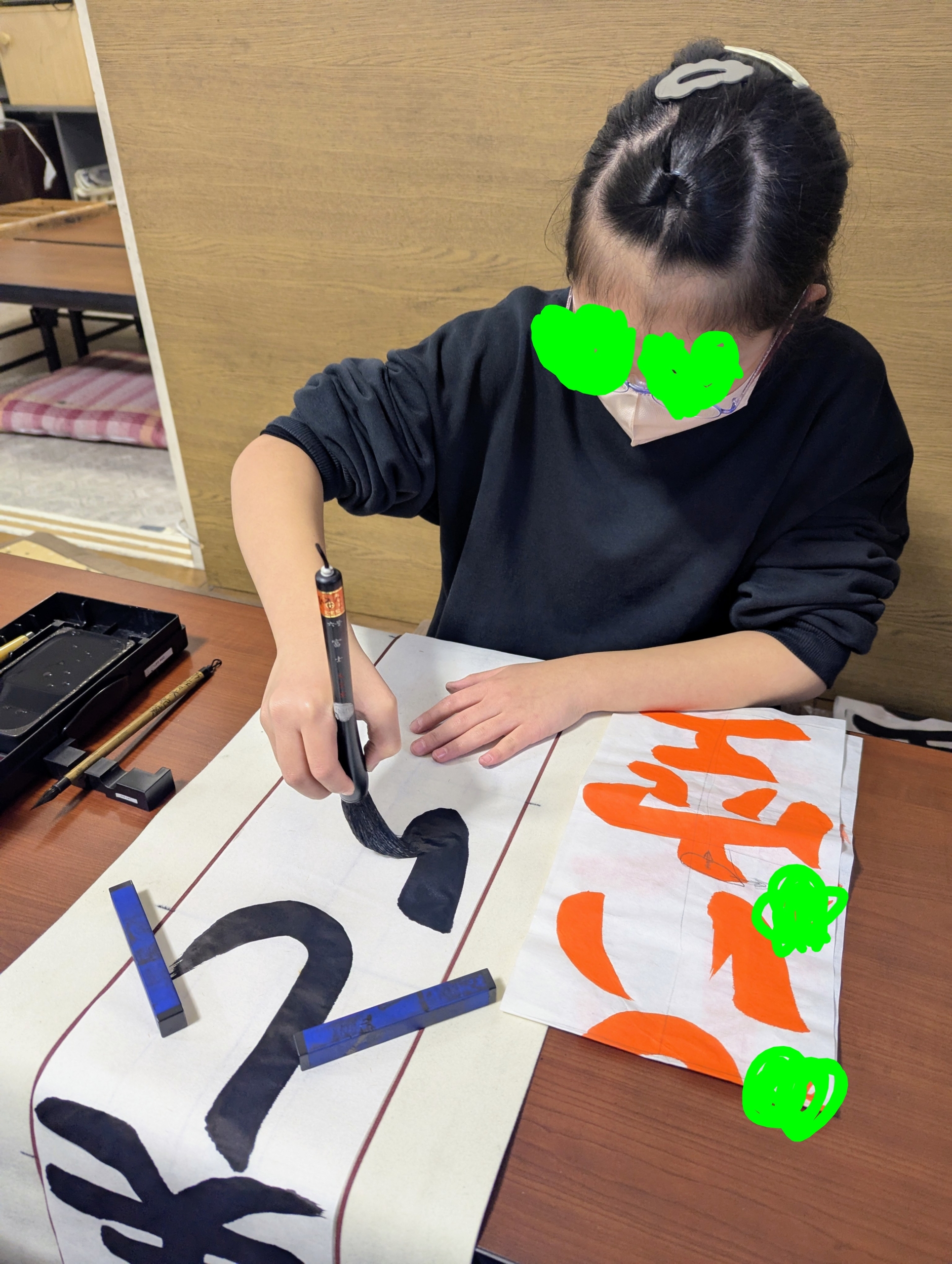 書き初め条幅は2、3歩先を読む!