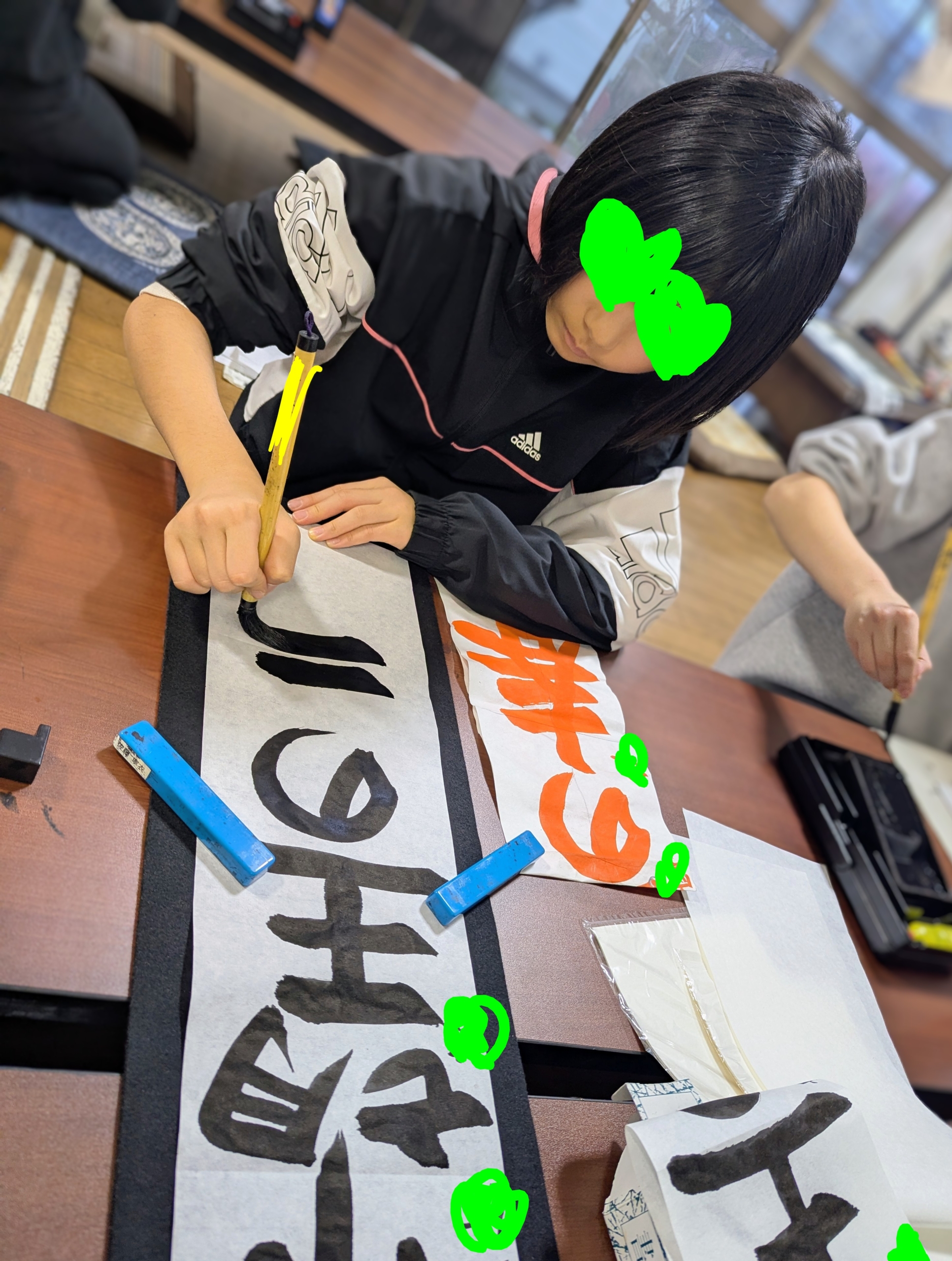 お稽古の後がヘロヘロで。