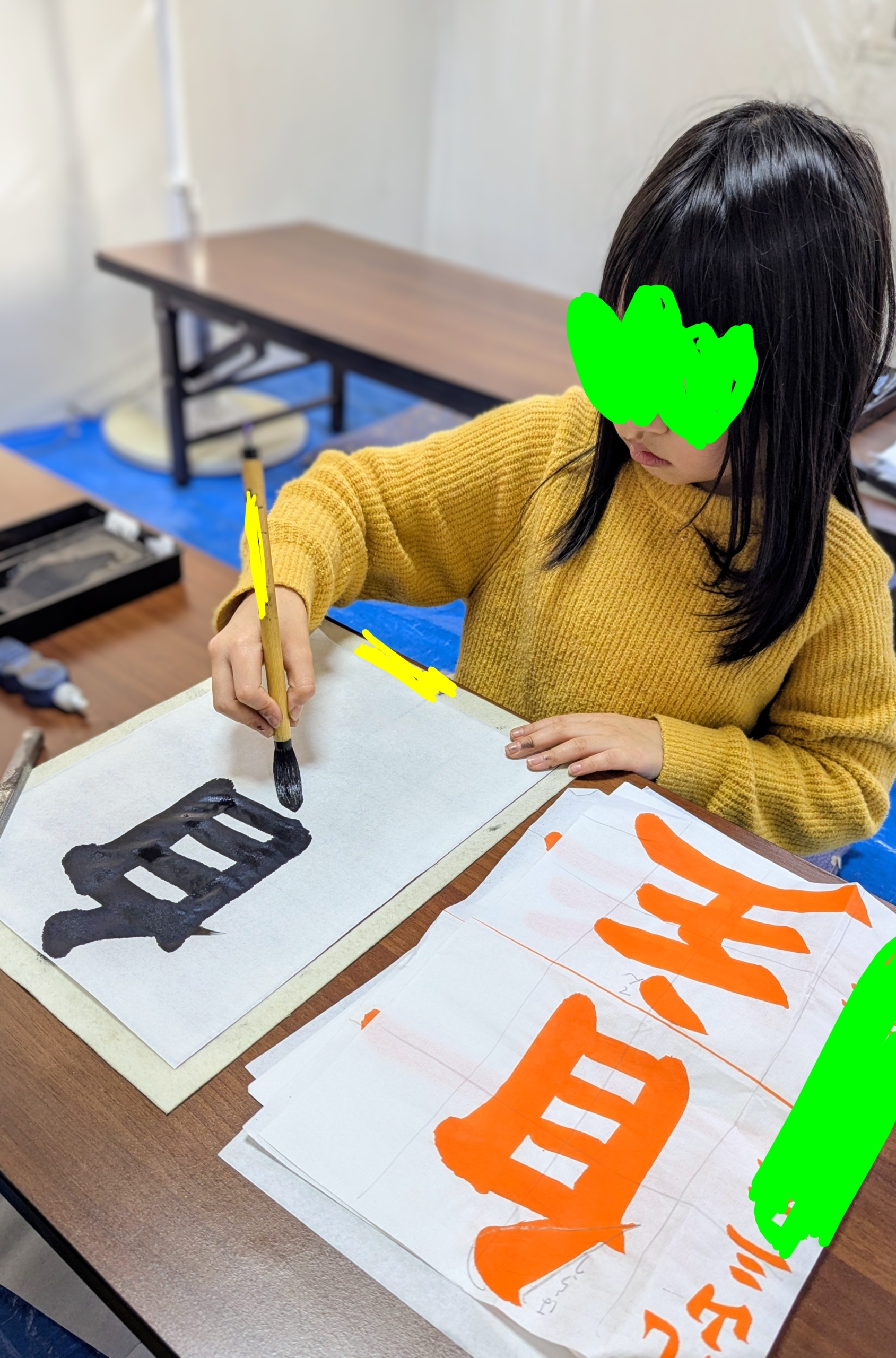 習字はホント低学年たちには良いトレーニングですよ。