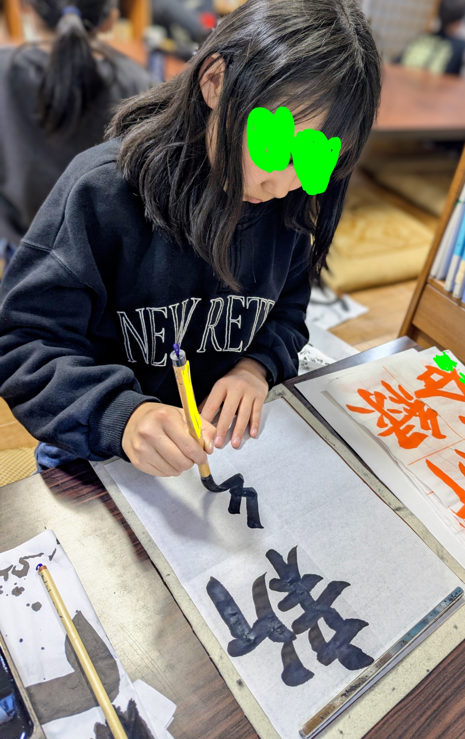 硬筆昇段試験と書友展を頑張ろう!