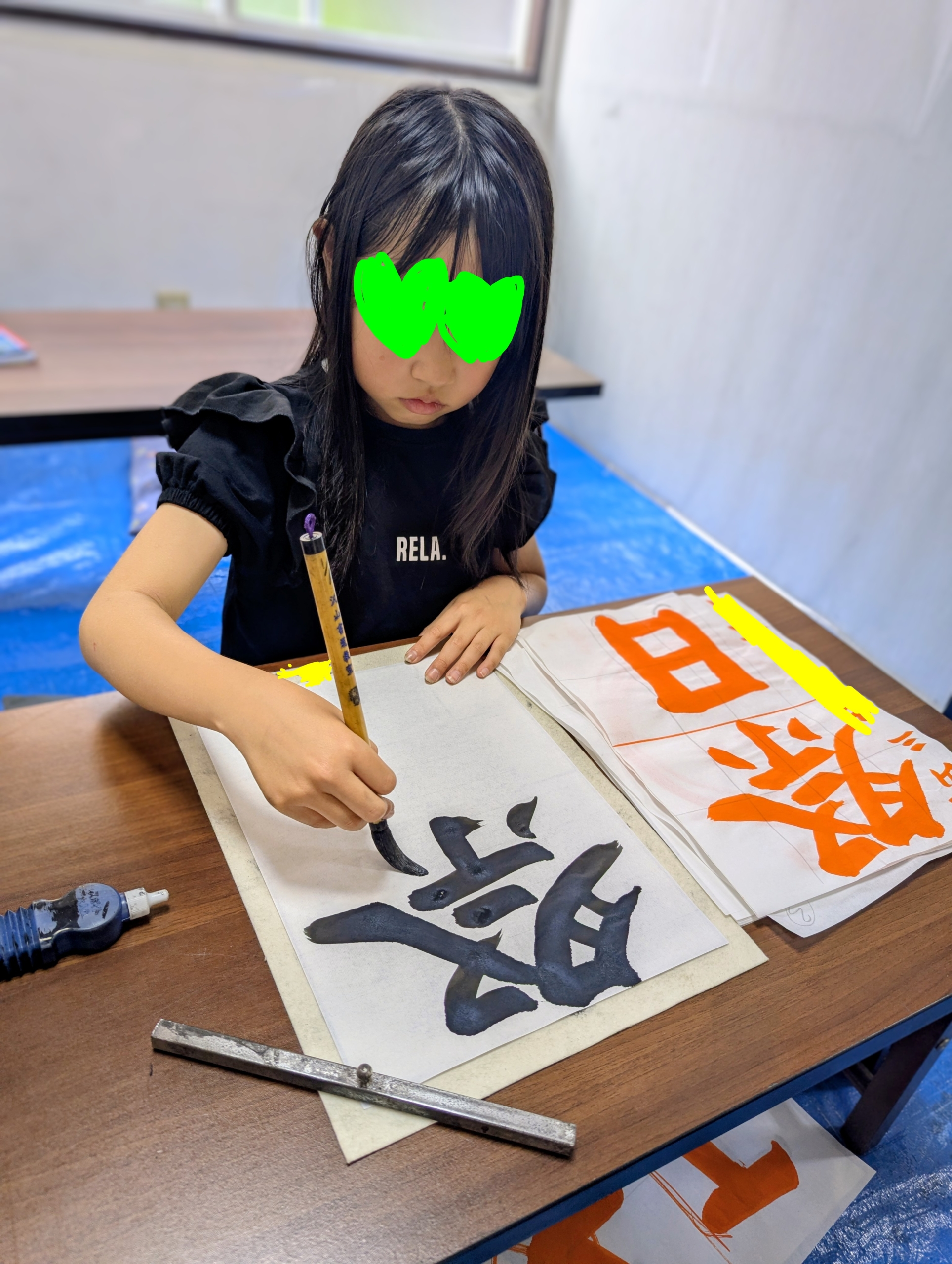 字を書くって、お絵かきと一緒なんだよ!